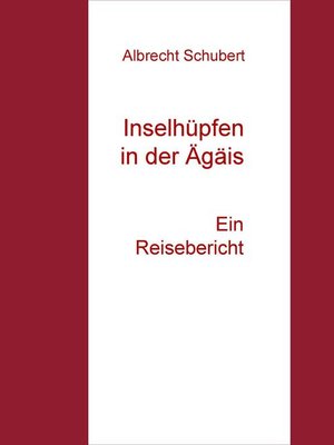 cover image of Inselhüpfen in der Ägäis